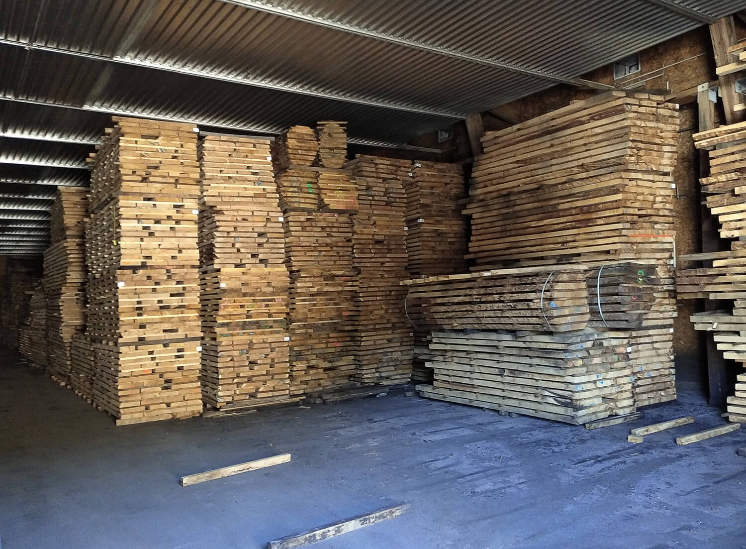 Incomac impianto per lo stoccaggio del legno a bassa temperatura PRE