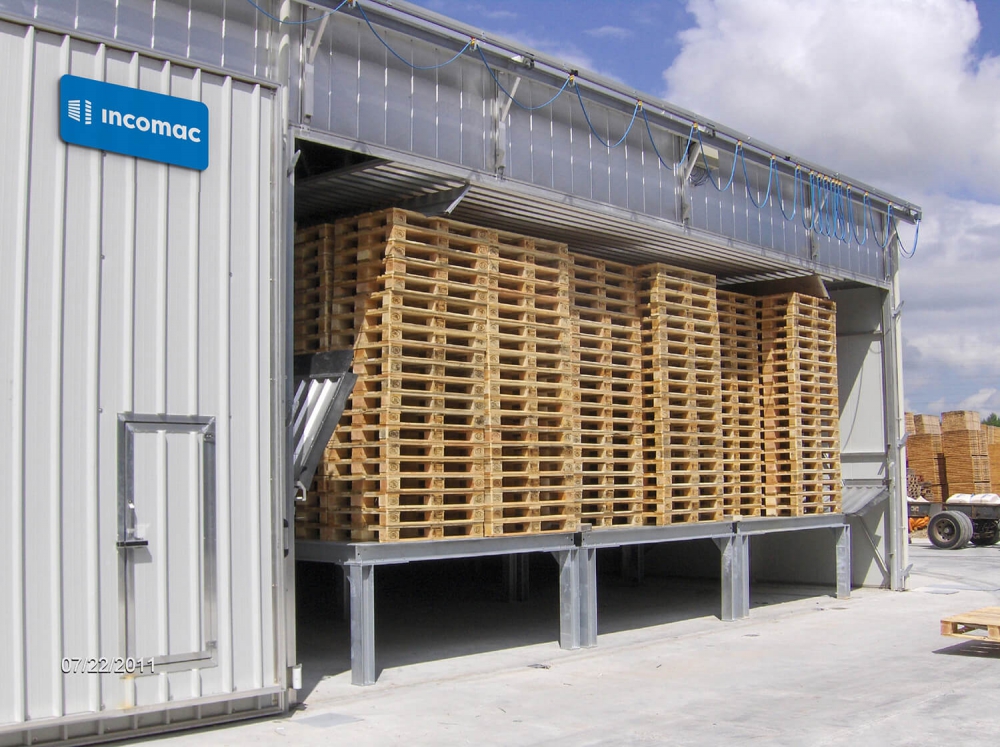 Cámara de Tratamiento Térmico para Pallets PAL Srl Italia