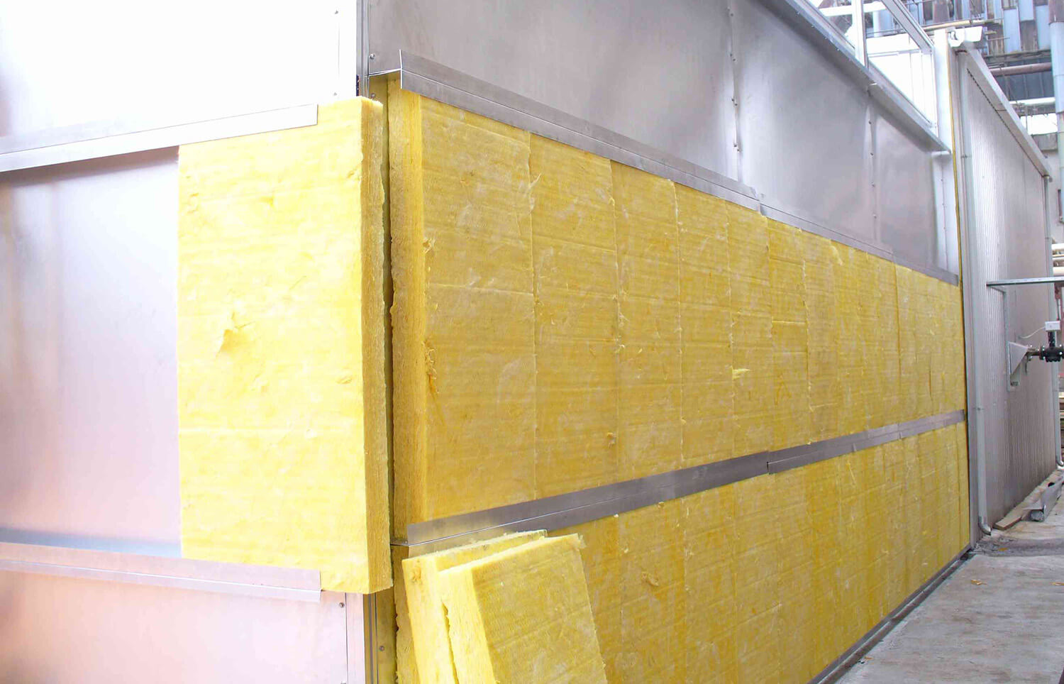 glass wool panel